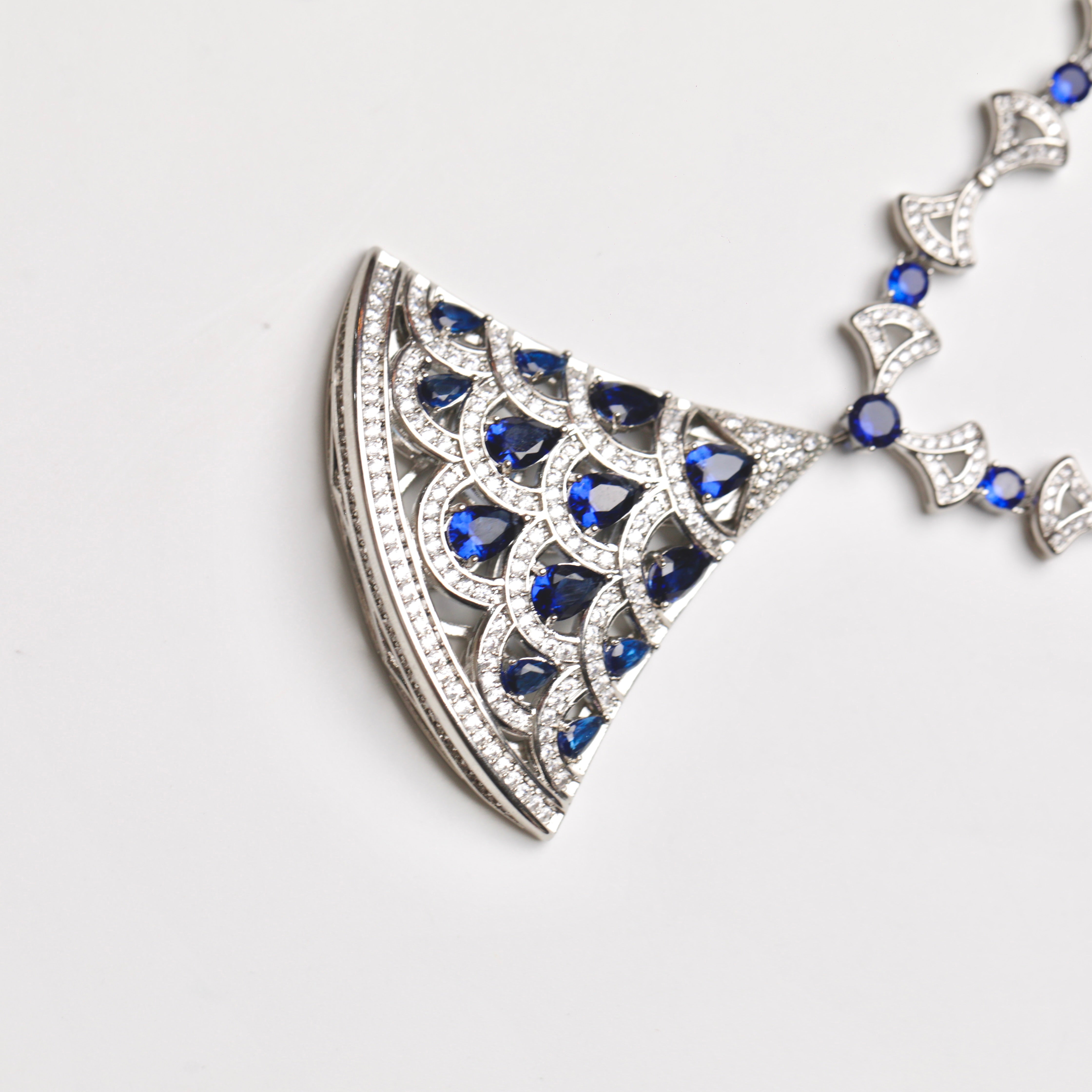 Royal Sapphire Necklace