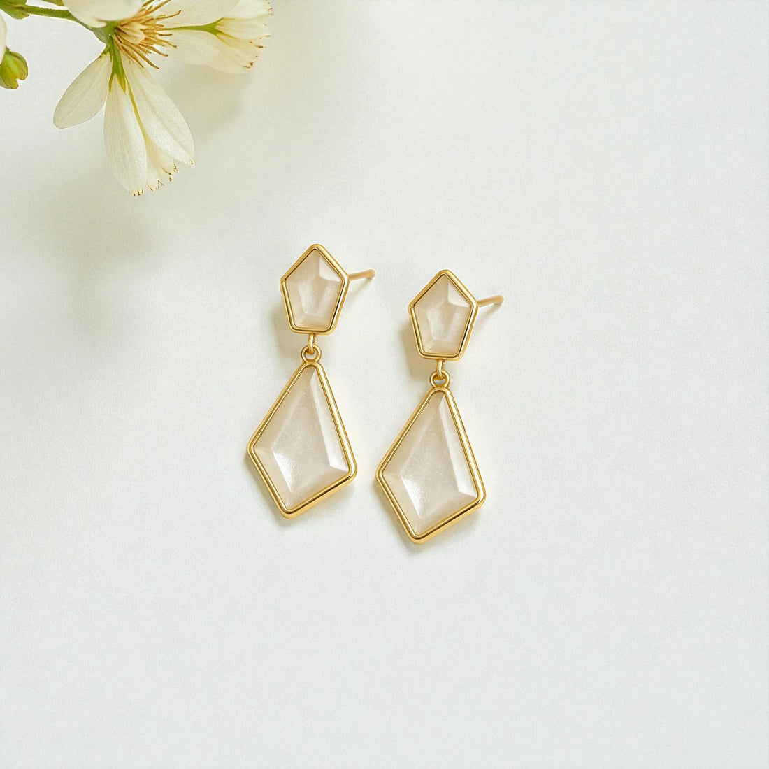 Abstract Dangle Earring