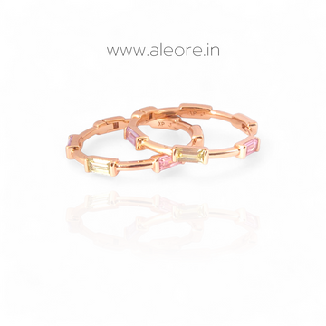 Aura Hoop- Pink & Green