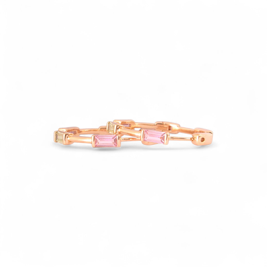 Aura Hoop- Pink & Green