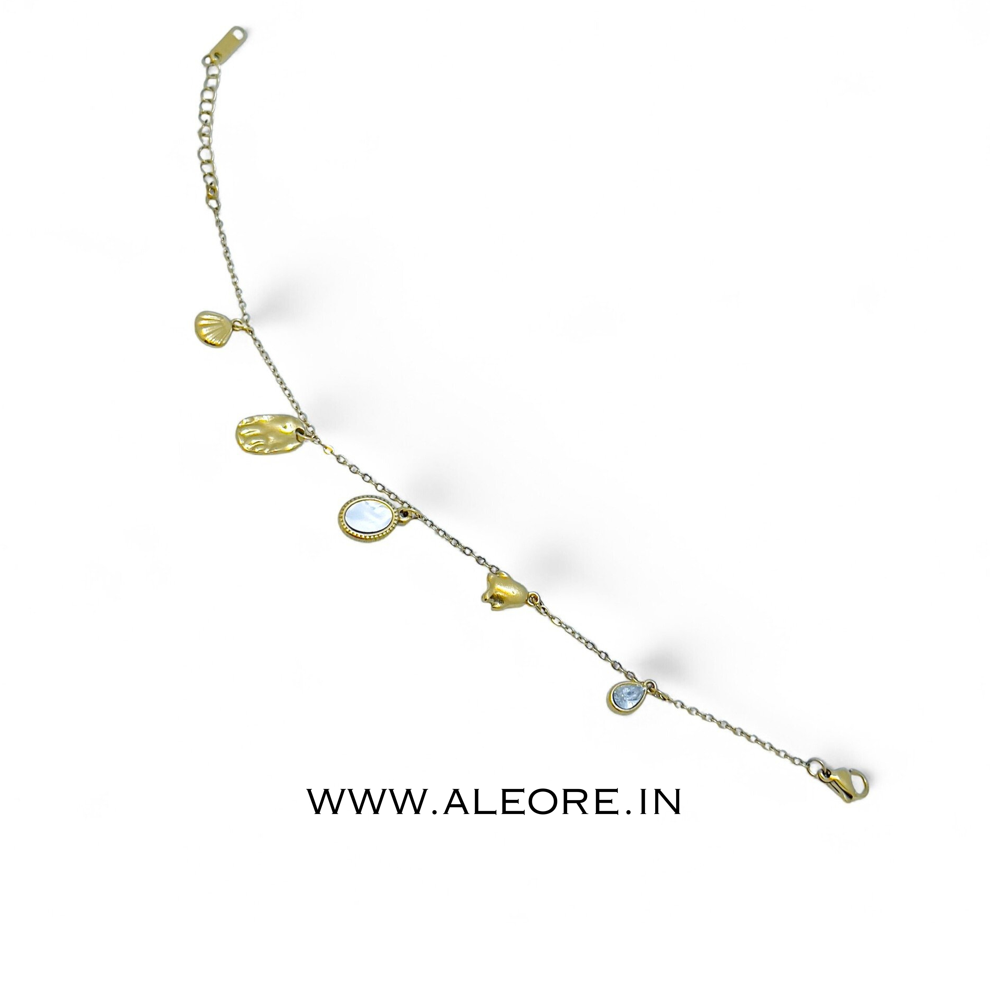 Coastal Charm Dangle Bracelet