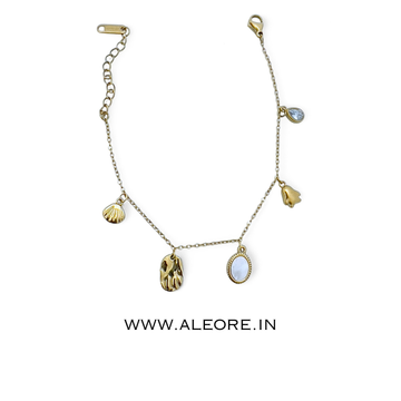 Coastal Charm Dangle Bracelet