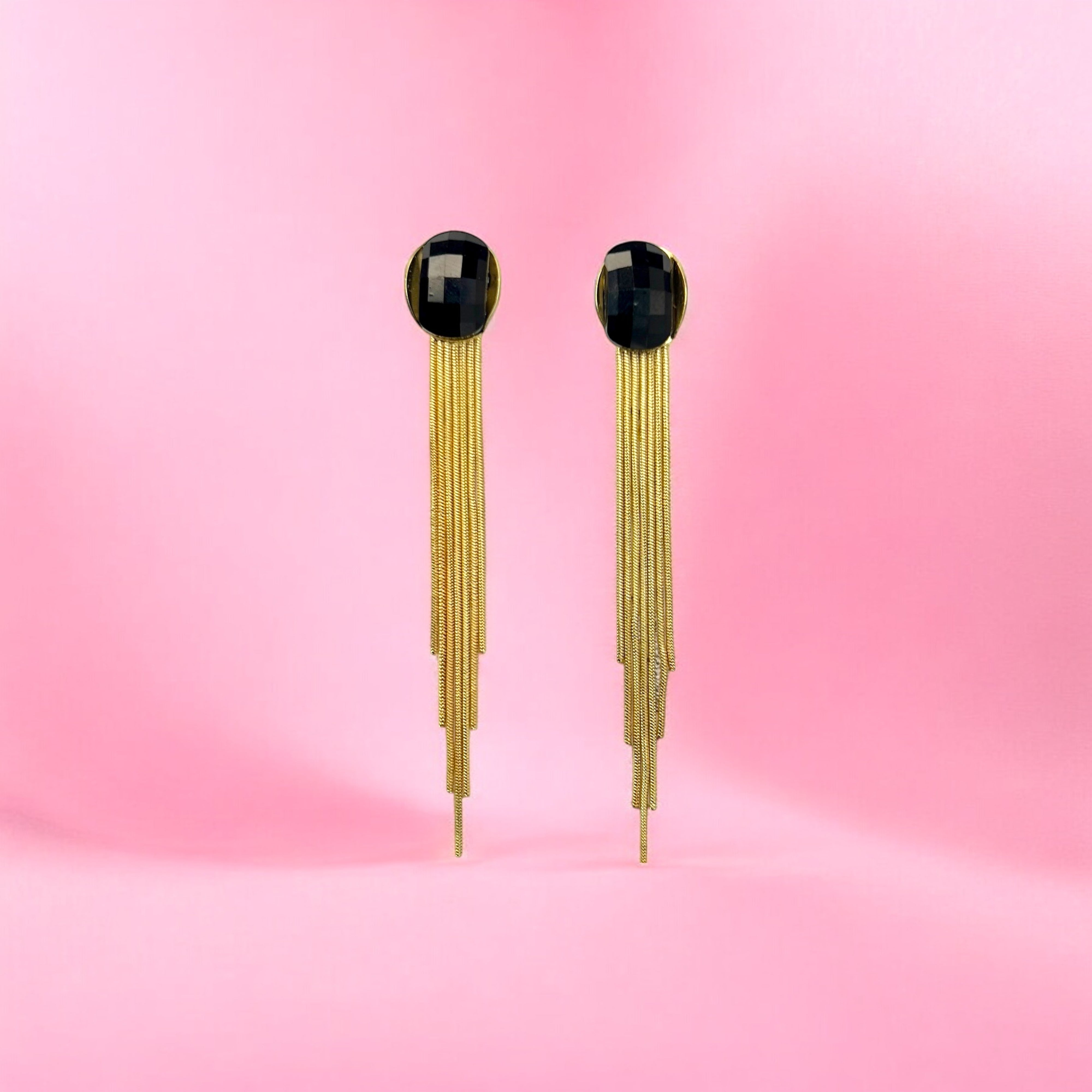 Drapped Tassel Earring
