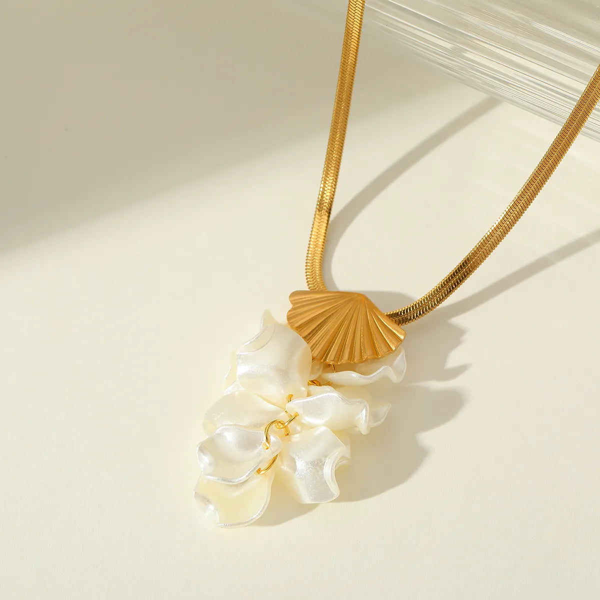 Floral Petal Dangle Set