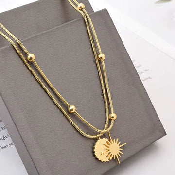 Golden Duo Necklace