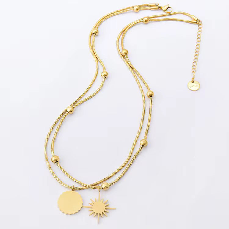 Golden Duo Necklace