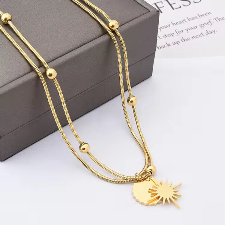 Golden Duo Necklace