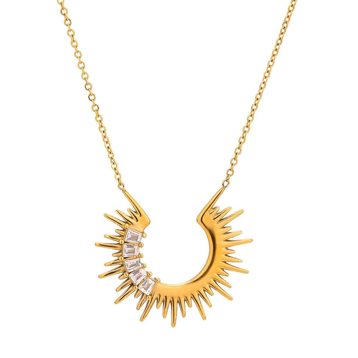 Golden Eclipse Necklace