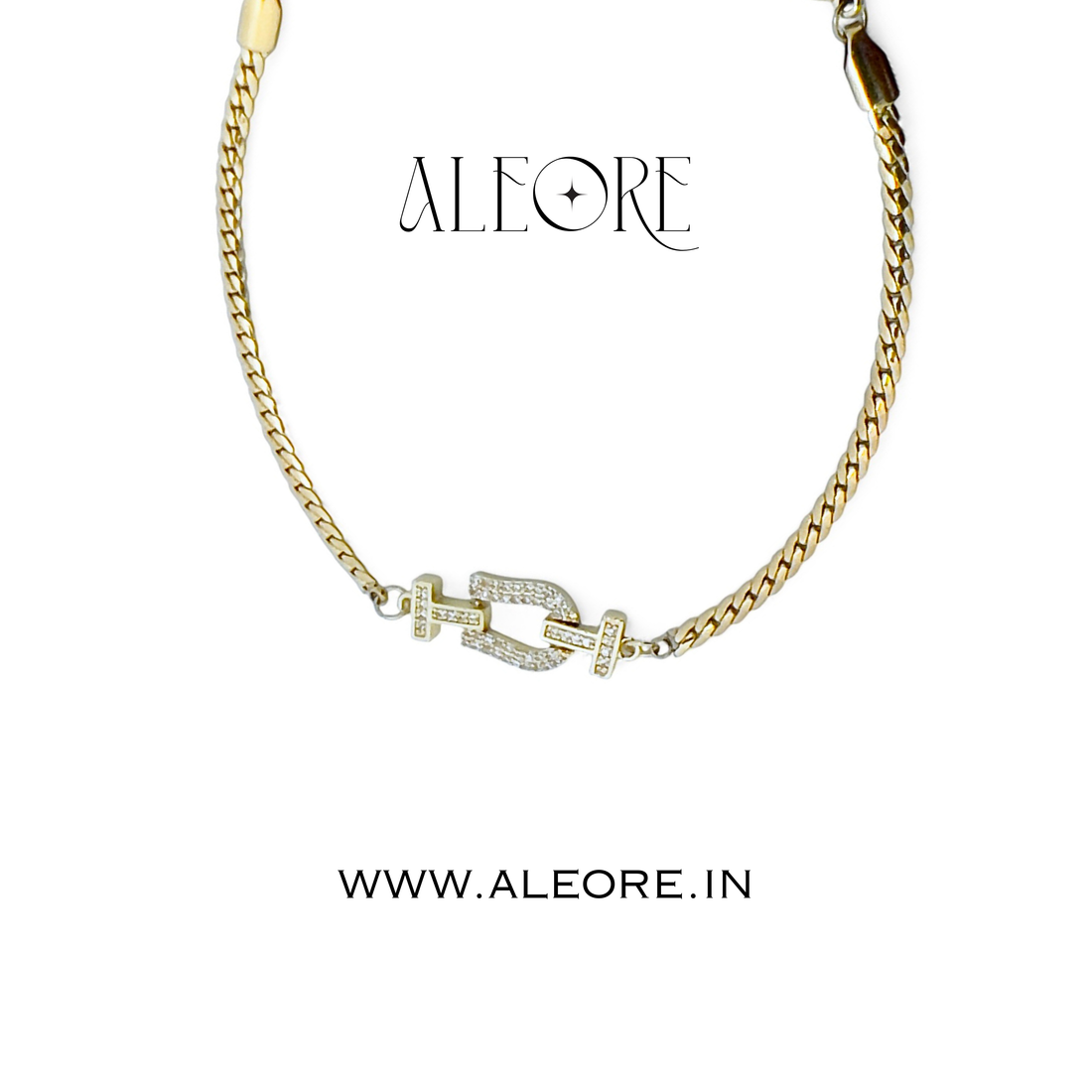 Golden Grace Link Bracelet