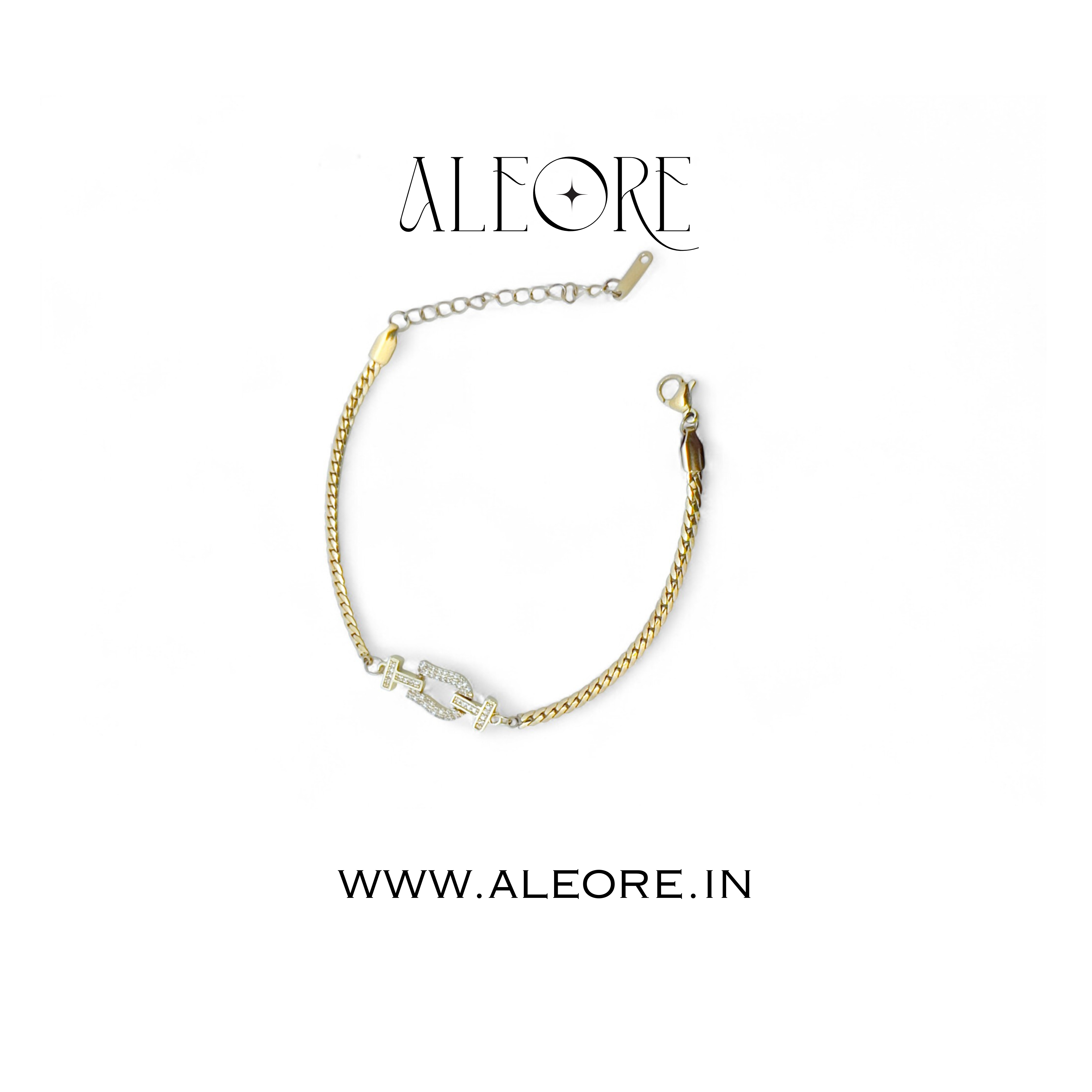 Golden Grace Link Bracelet