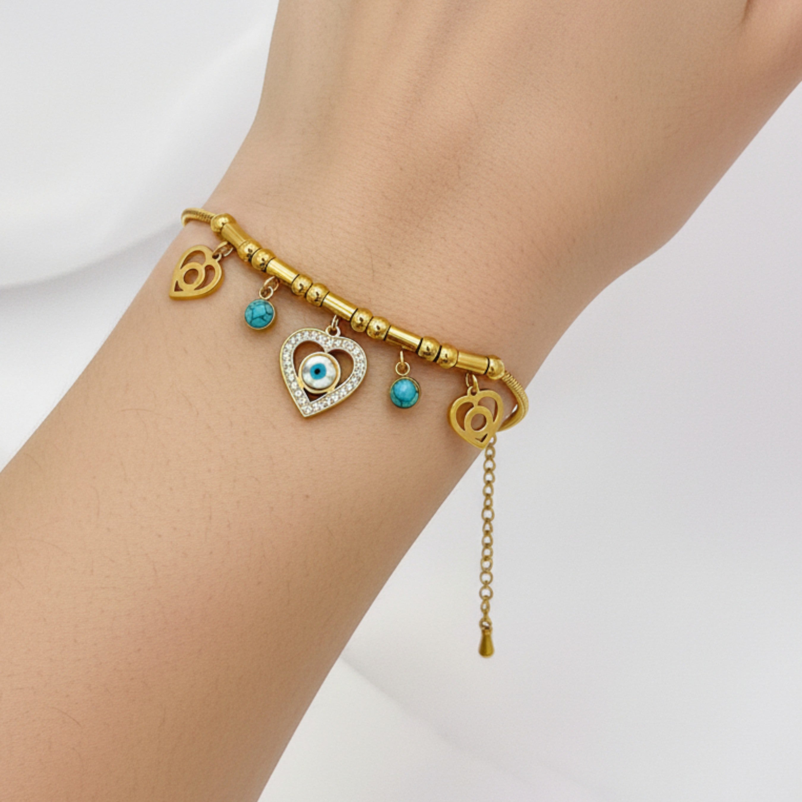 Golden Heatbeat Bracelet