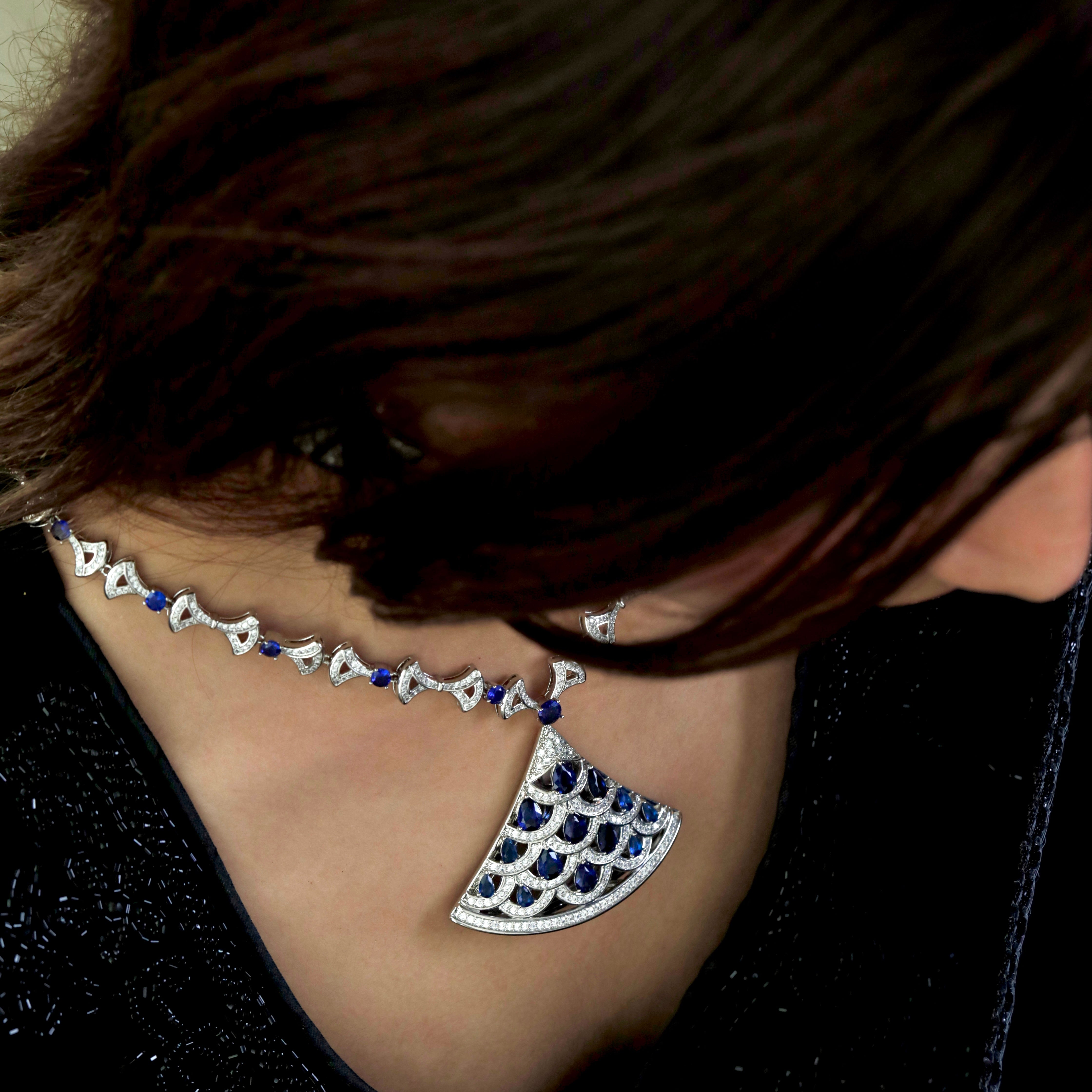 Royal Sapphire Necklace