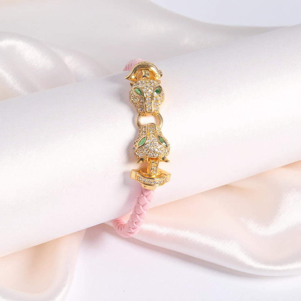 Leopard Charm Bracelet