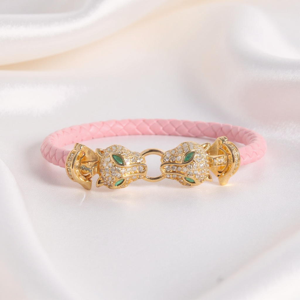 Leopard Charm Bracelet