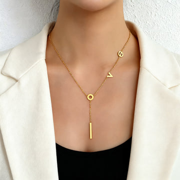 Love Necklace Yellow Gold