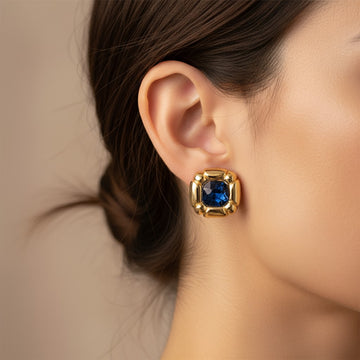 Noir Bloom Studs