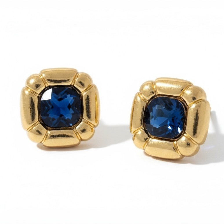 Noir Bloom Studs