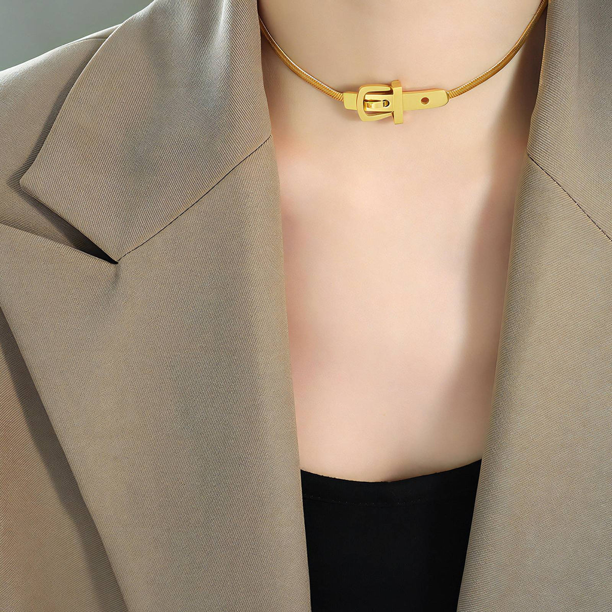 Serpent Buckle Chain