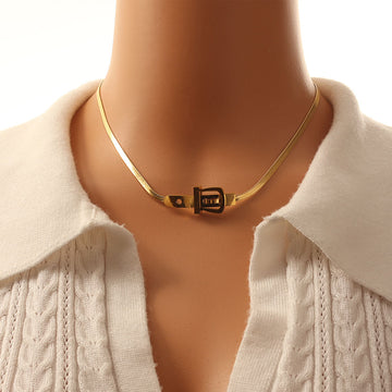 Serpent Buckle Chain